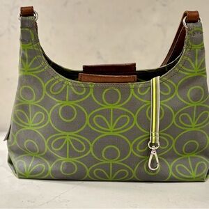 SOLD Gray and Green Patterned Women's Bag-SOLD